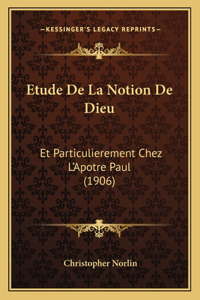 Etude De La Notion De Dieu