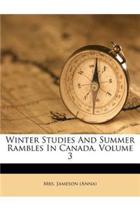 Winter Studies and Summer Rambles in Canada, Volume 3