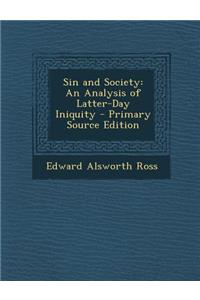 Sin and Society
