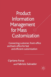 Product Information Management for Mass Customization