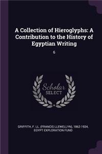 A Collection of Hieroglyphs: A Contribution to the History of Egyptian Writing: 6