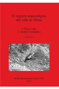 registro arqueológico del valle de Miera