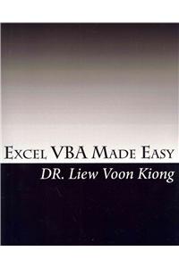 Excel VBA Made Easy: A Concise Guide for Beginners