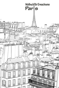 Malbuch für Erwachsene - Paris 1