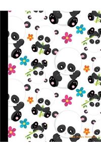 Cute Panda Notebook