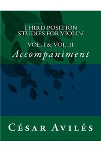 Third Position Studies for Violin
