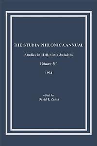 Studia Philonica Annual, IV, 1992