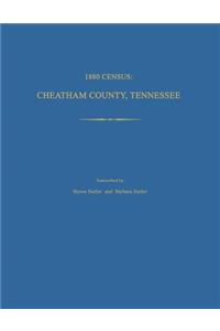 1880 Census, Cheatham County, Tennessee