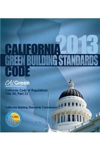 2013 California Green Building Standards Code, Title 24 Part 11