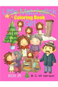 Little Matchstick Girl Coloring Book