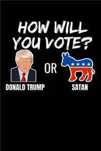 How Will You Vote? Donald Trump or Satan