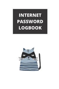 Internet Password Logbook