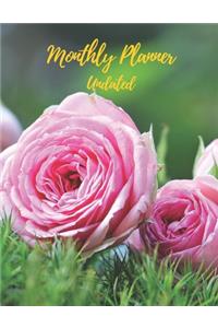 Monthly Planner Undated