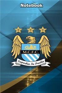 Manchester City Design 1 Notebook For Man City Fans and Lovers
