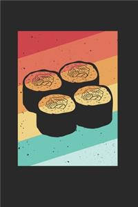 Sushi Notizbuch