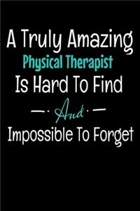 A Truly Amazing Physical Therapist Is Hard To Find And Impossible To Forget