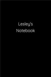 Lesley's Notebook