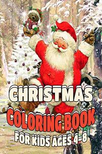 Christmas Coloring Book for Kids Ages 4-8