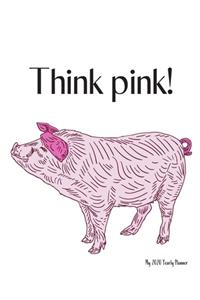 Think pink! - My 2020 Yearly planner