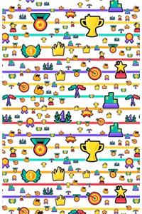Lined Notebook A5 Size 110 Pages