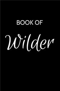 Wilder Journal