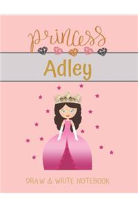 Princess Adley Draw & Write Notebook