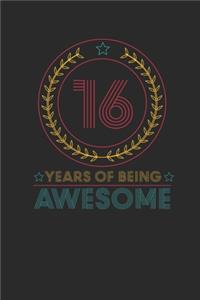 16 Years Of Being Awesome