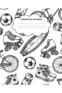 Sports Composition Notebook