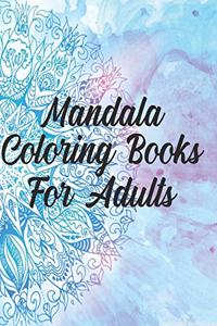 Mandala Coloring Books For Adults