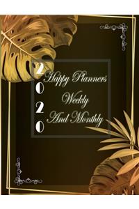 2020 Happy Planners Weekly And Monthly