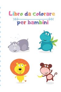 Libro da colorare per bambini