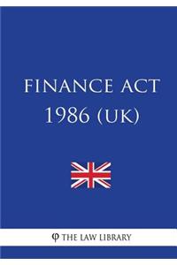 Finance Act 1986