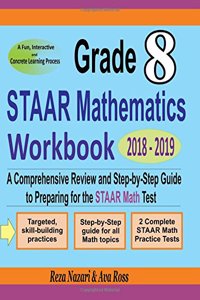 Grade 8 STAAR Mathematics Workbook 2018 - 2019