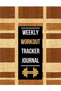 Weekly Workout Tracker Journal