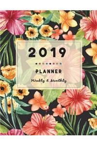 2019 Weekly And Monthly Planner