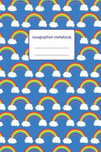 Rainbow School Composition Notebook Wide Ruled