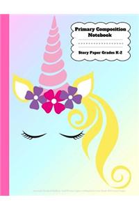 Primary Composition Notebook Story Paper Grades K-2 Journal Dashed Midline And Picture Space School Exercise Book 100 Story Pages