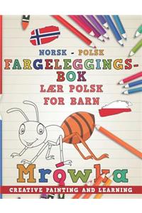Fargeleggingsbok Norsk - Polsk I L