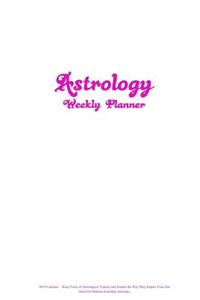 Astrology Weekly Planner