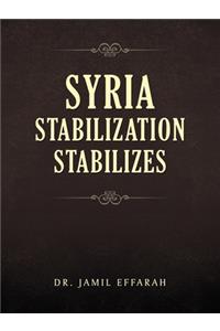 Syria Stabilization Stabilizes