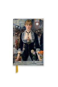 The Courtauld: A Bar at the Folies-Bergère 2024 Luxury Pocket Diary - Week to View