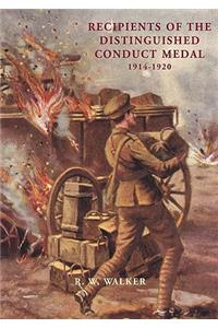 Recipients of the Distinguished Conduct Medal 1914-1920