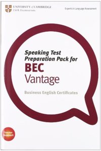 Speaking Test Preparation Pack for BEC Vantage Paperback with DVD