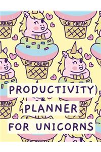 Productivity Planner For Unicorns