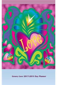 Groovy Love 2017-2018 Day Planner