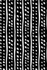 Bullet Journal Notebook White Lines and Spots Pattern 1