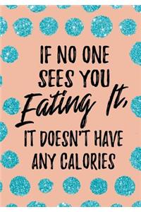 If No One Sees You Eating It, It Doesn't Have Any Calories