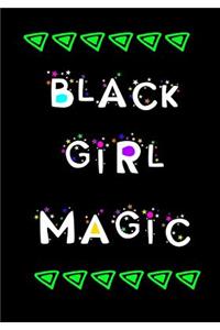 Black Girl Magic: Notebook Journal Lined, 120 Pages 7x10