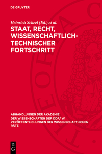 Staat, Recht, Wissenschaftlich-Technischer Fortschritt