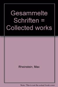 Gesammelte Schriften